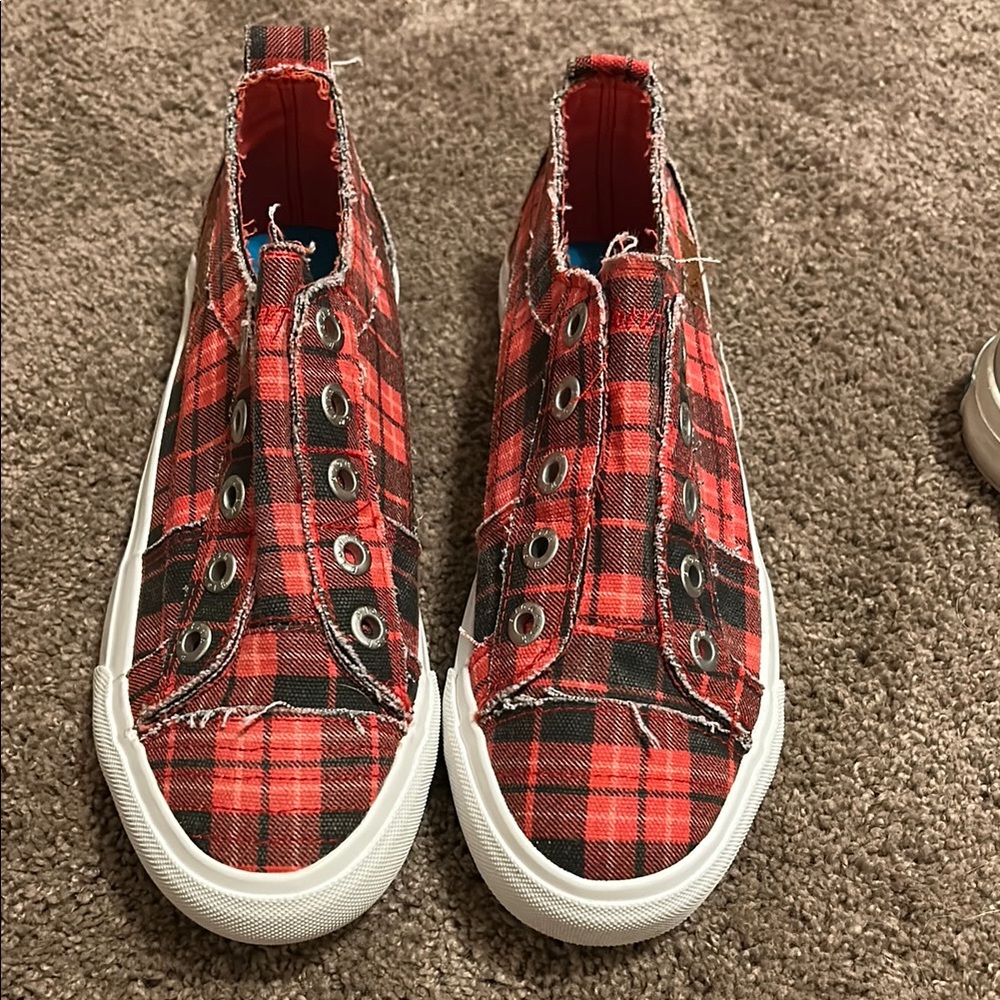 Play-K Blowfish Malibu plaid sneakers